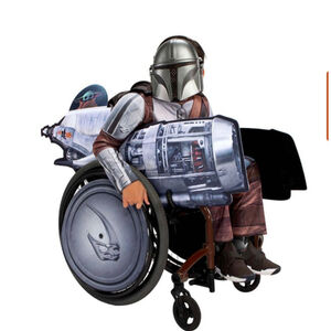 Star Wars Mandalorian Wheelchair Costume - Child‎